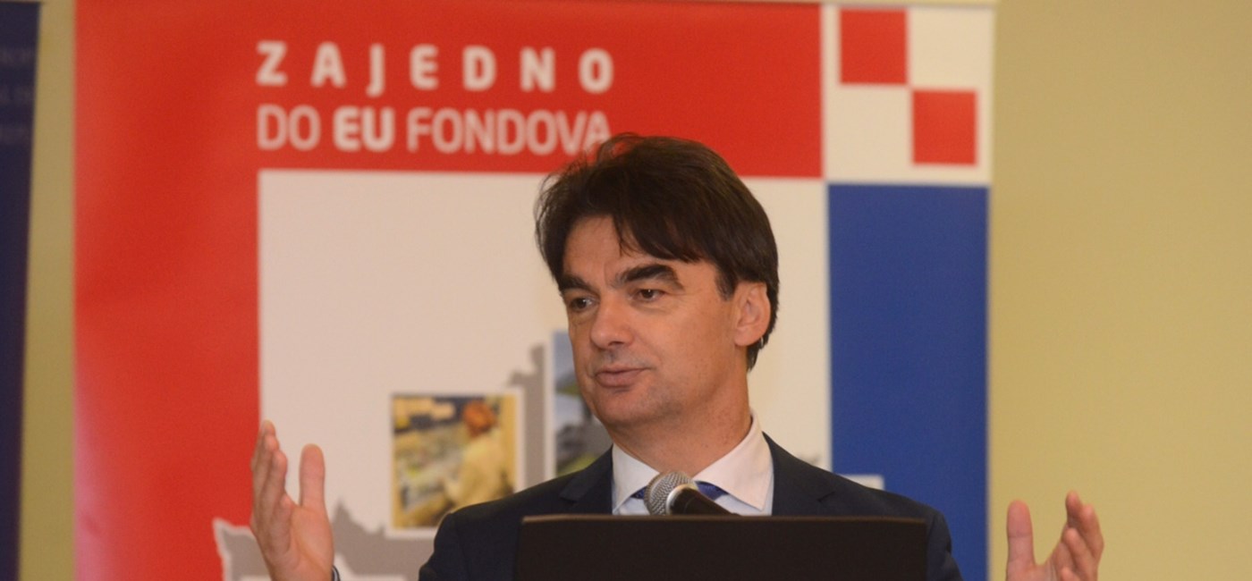 Potpredsjednik Vlade Grčić: EU fondovi novi su smjer ekonomske i ukupne politike
